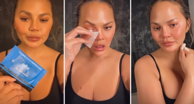 ผิวสวยจริง! CHRISSY TEIGEN เผยสกินเเคร์ที่ใช้ผิวฉ่ำเรียบเนียนสุดๆ