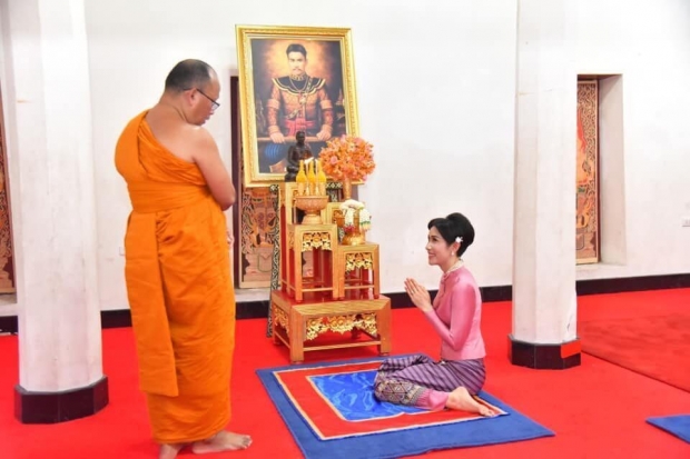 เจ้าคุณพระสินีนาฏ ถวายสังฆทาน พระธรรมราชานุวัตร ในโอกาสเจริญอายุวัฒนมงคล 50 ปี