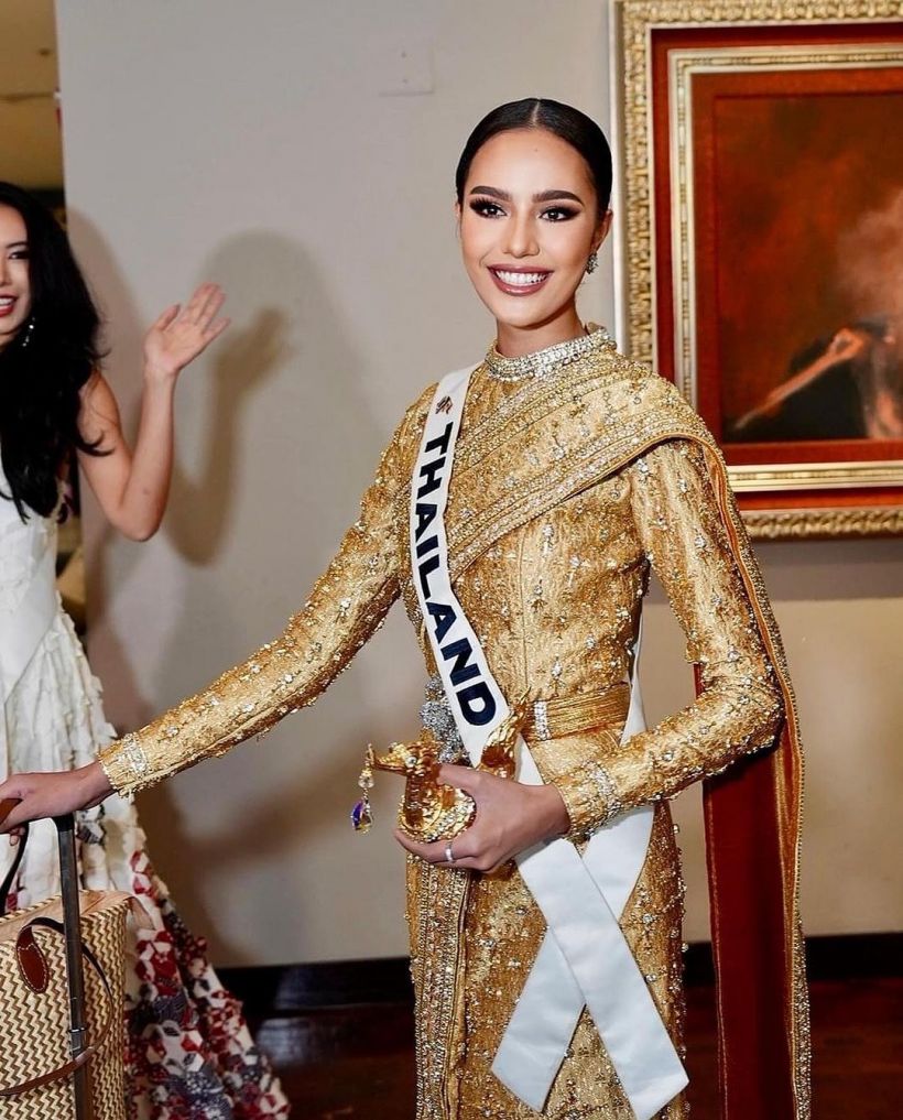 ซูมอินควมสวย โอปอล ใส่ชุดไทยสิริพัสตราศิวาลัยหาที่ติไม่เจอจริงๆ