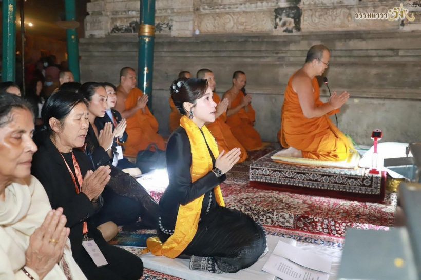 เจ้าคุณพระสินีนาถฯ สวมชุดล้านนาประยุกต์สไตล์ "ส่าหรี"