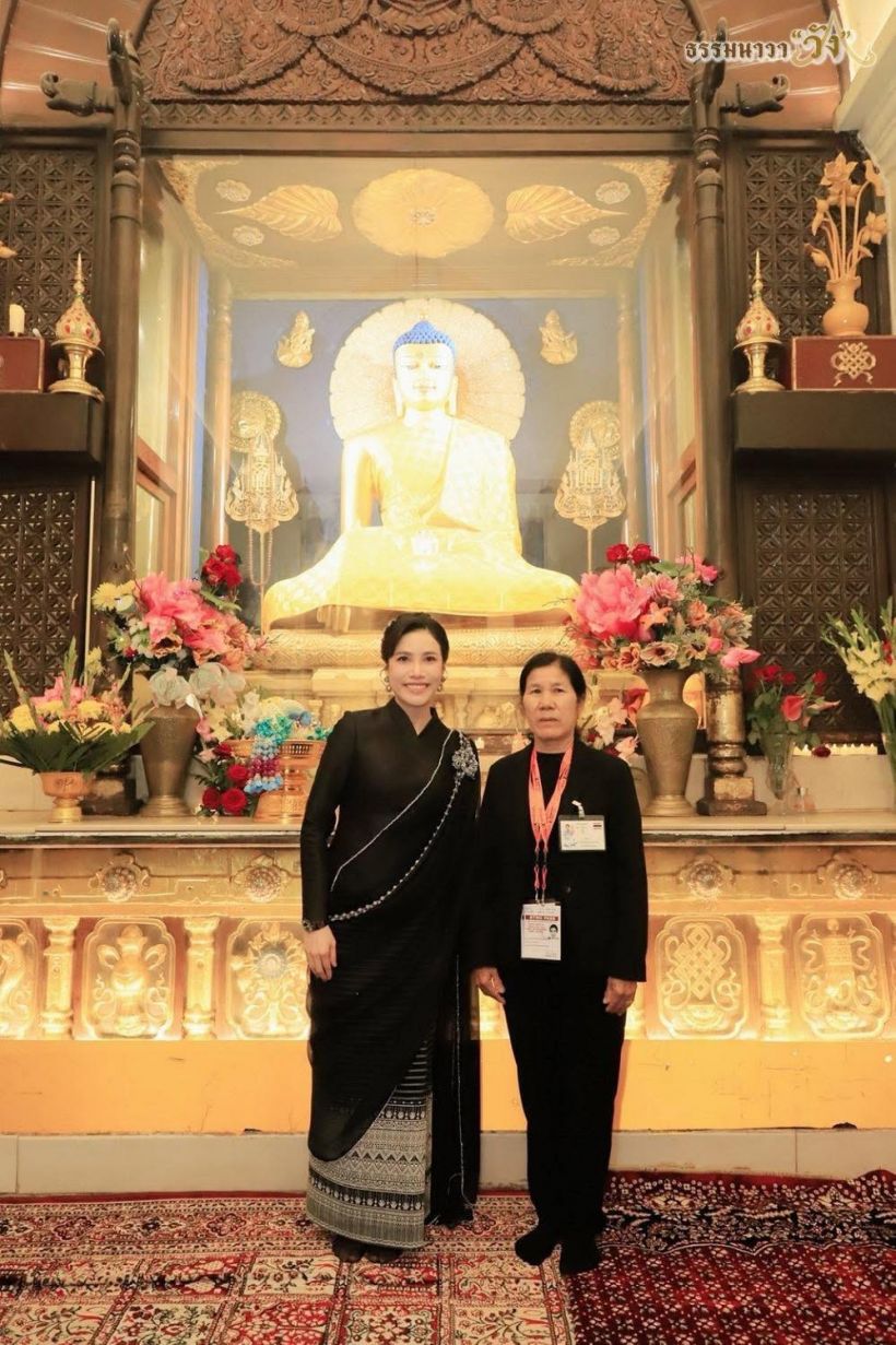 เจ้าคุณพระสินีนาถฯ สวมชุดล้านนาประยุกต์สไตล์ "ส่าหรี"