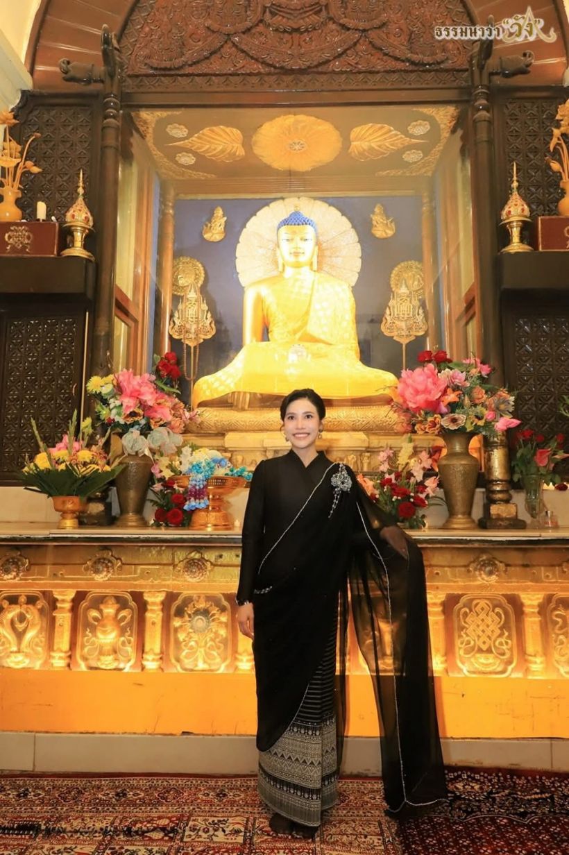 เจ้าคุณพระสินีนาถฯ สวมชุดล้านนาประยุกต์สไตล์ "ส่าหรี"