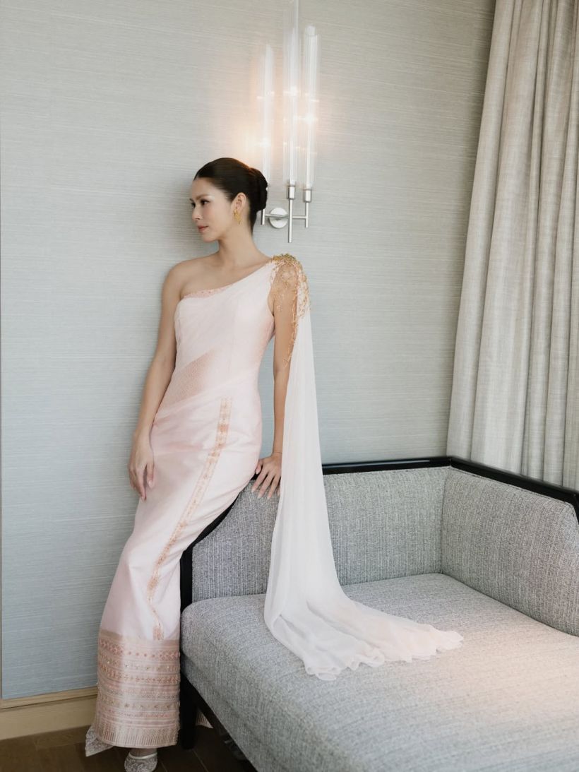 ซูมอินลุคเจ้าสาว ยิหวา ปรียากานต์ สวยแพงระยับหัวจรดเท้า