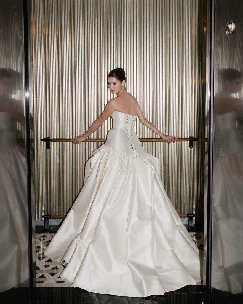 ซูมอินลุคเจ้าสาว ยิหวา ปรียากานต์ สวยแพงระยับหัวจรดเท้า