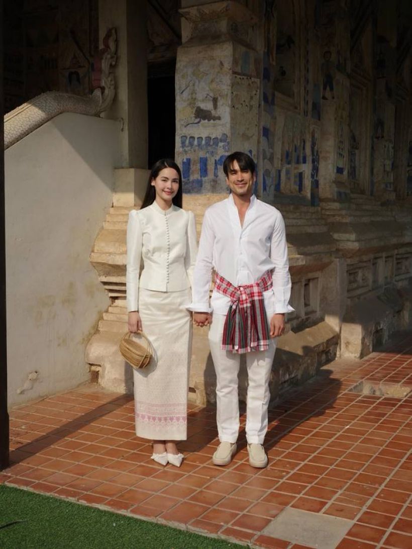 ไม่ธรรมดาผ้าซิ่น ญาญ่า ทอพิเศษออกแบบชิ้นเดียวในโลก