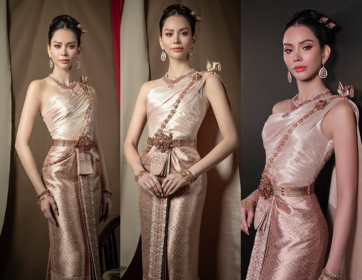 ชมความสวย แอนนาเสือ ลุคชุดไทยจักรีละสายตาไม่ได้เลย