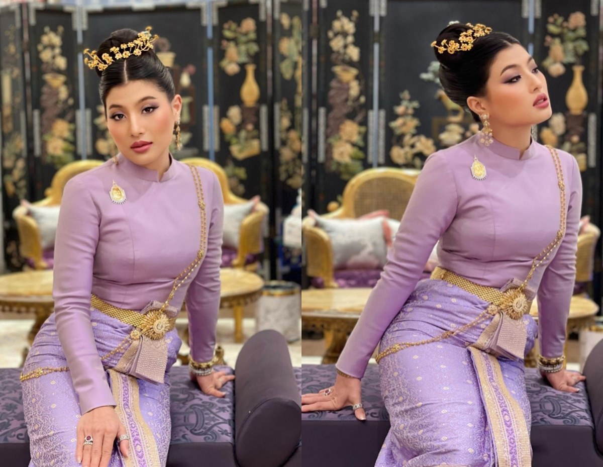   เจ้าฟ้าสิริวัณณวรีฯ ทรงพระสิริโฉมงดงามยิ่งฉลองพระองค์ไทยบรมพิมาน