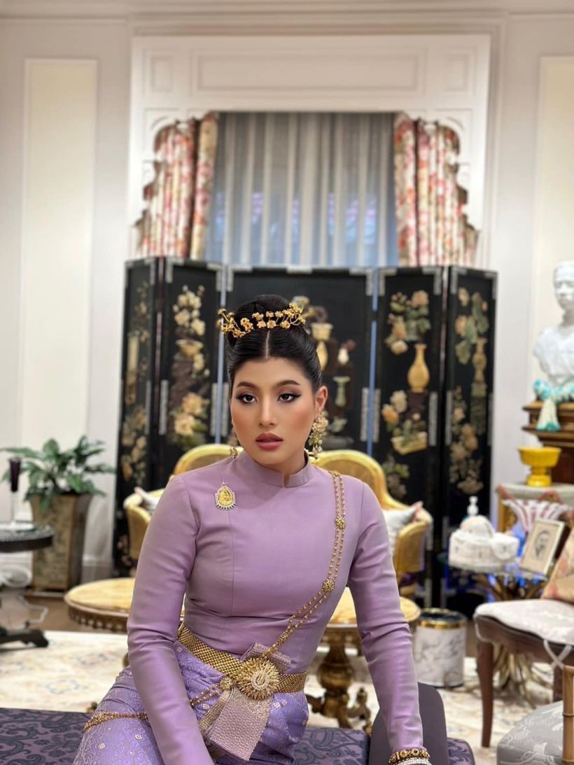   เจ้าฟ้าสิริวัณณวรีฯ ทรงพระสิริโฉมงดงามยิ่งฉลองพระองค์ไทยบรมพิมาน