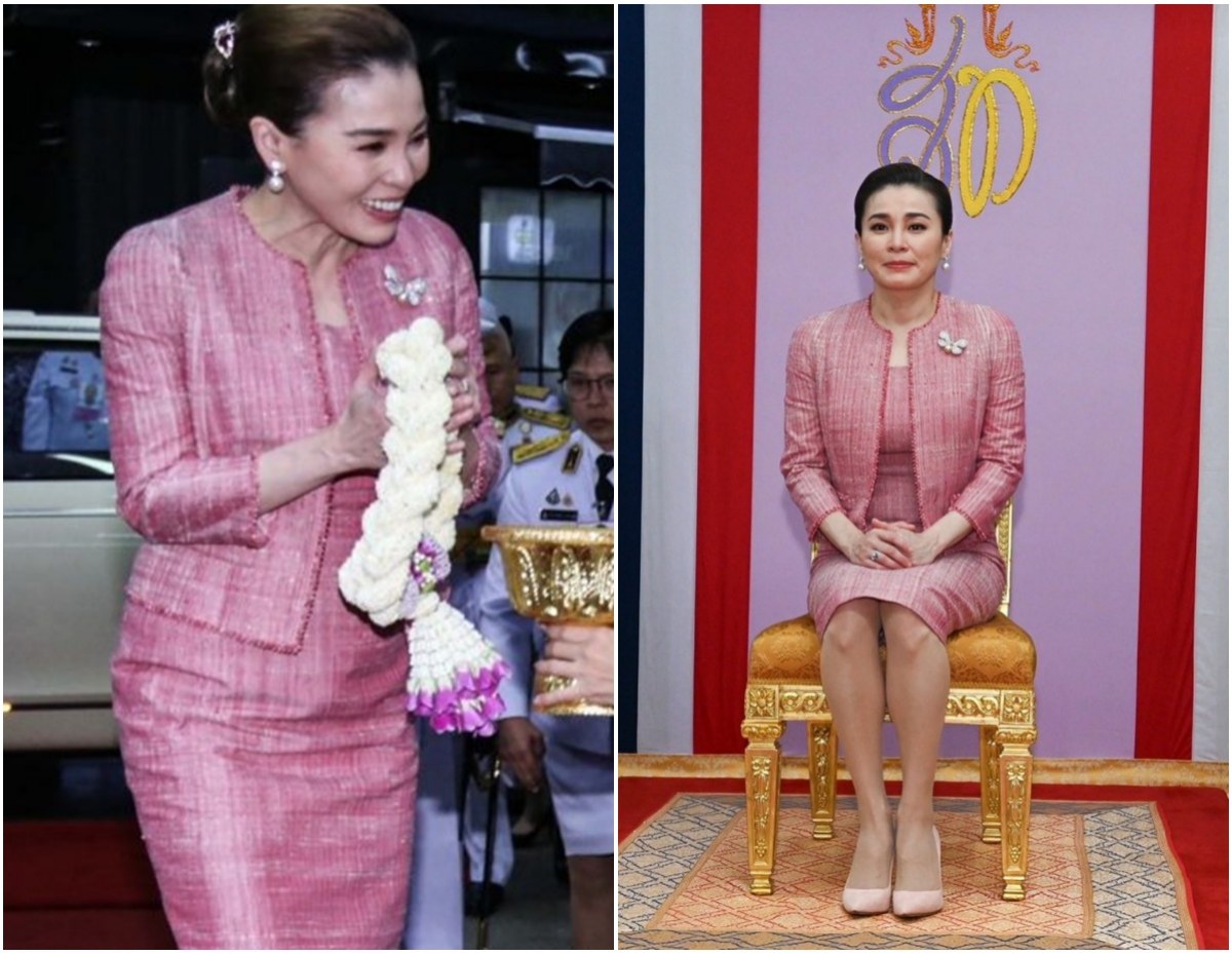 งดงามสมพระเกียรติ! พระราชินีทรงฉลองพระองค์ผ้าไทยทรงคุณค่า