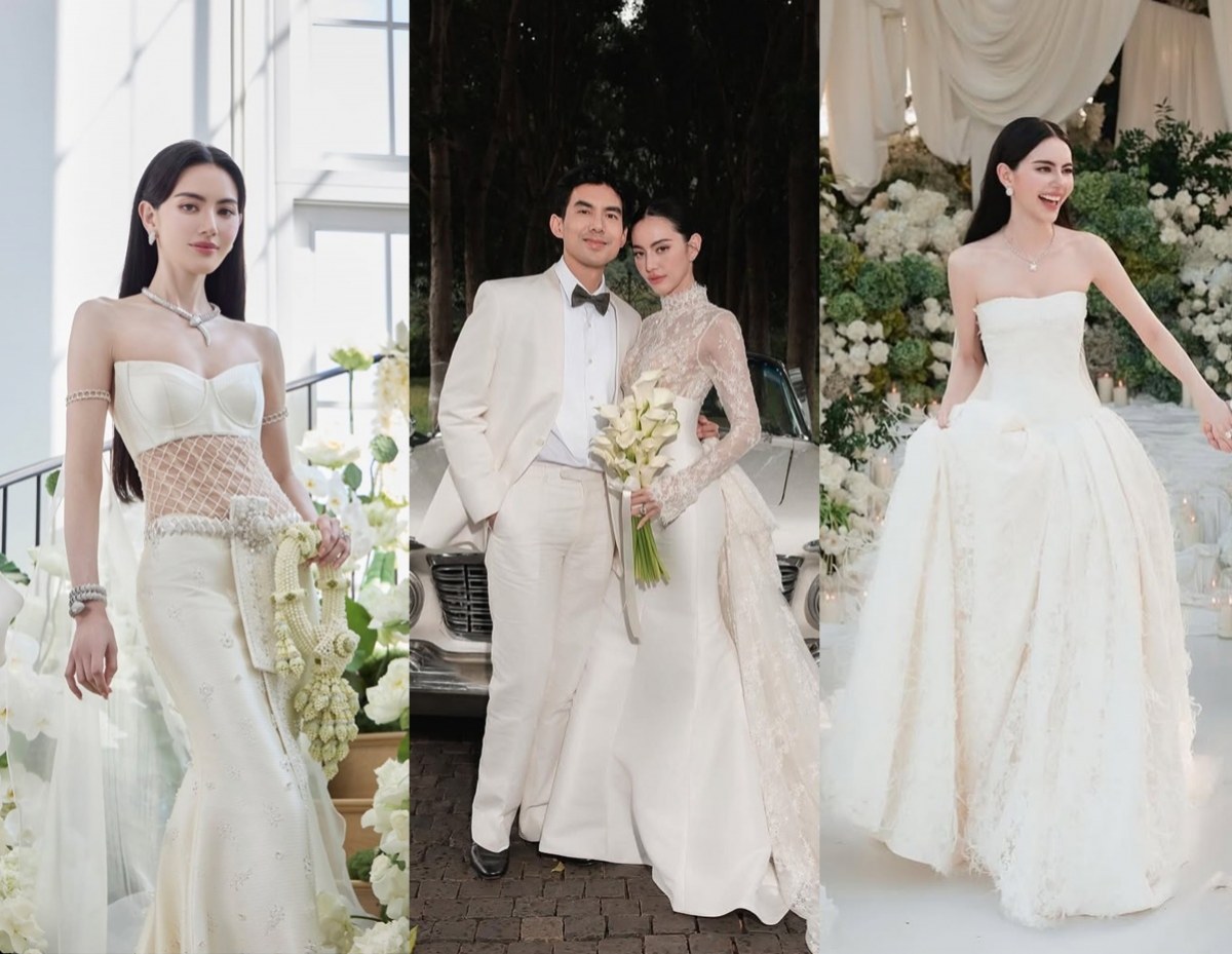 รวม 5 ลุคเจ้าสาว ใหม่ ดาวิกา สวยตะโกนเกินบรรยาย