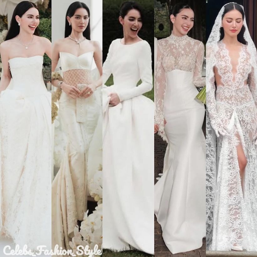 รวม 5 ลุคเจ้าสาว ใหม่ ดาวิกา สวยตะโกนเกินบรรยาย