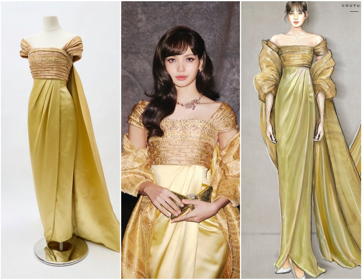 เจาะเเฟชั่นลุคทอง ลิซ่า ลลิษา ไม่ใช่เเค่ที่ไทยเเต่ทั่วโลกก็อวย