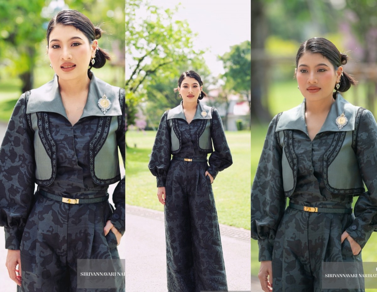 เจ้าฟ้าสิริวัณณวรีฯ ทรงฉลองพระองค์ผ้าบาติก สิริโฉมงดงามยิ่ง