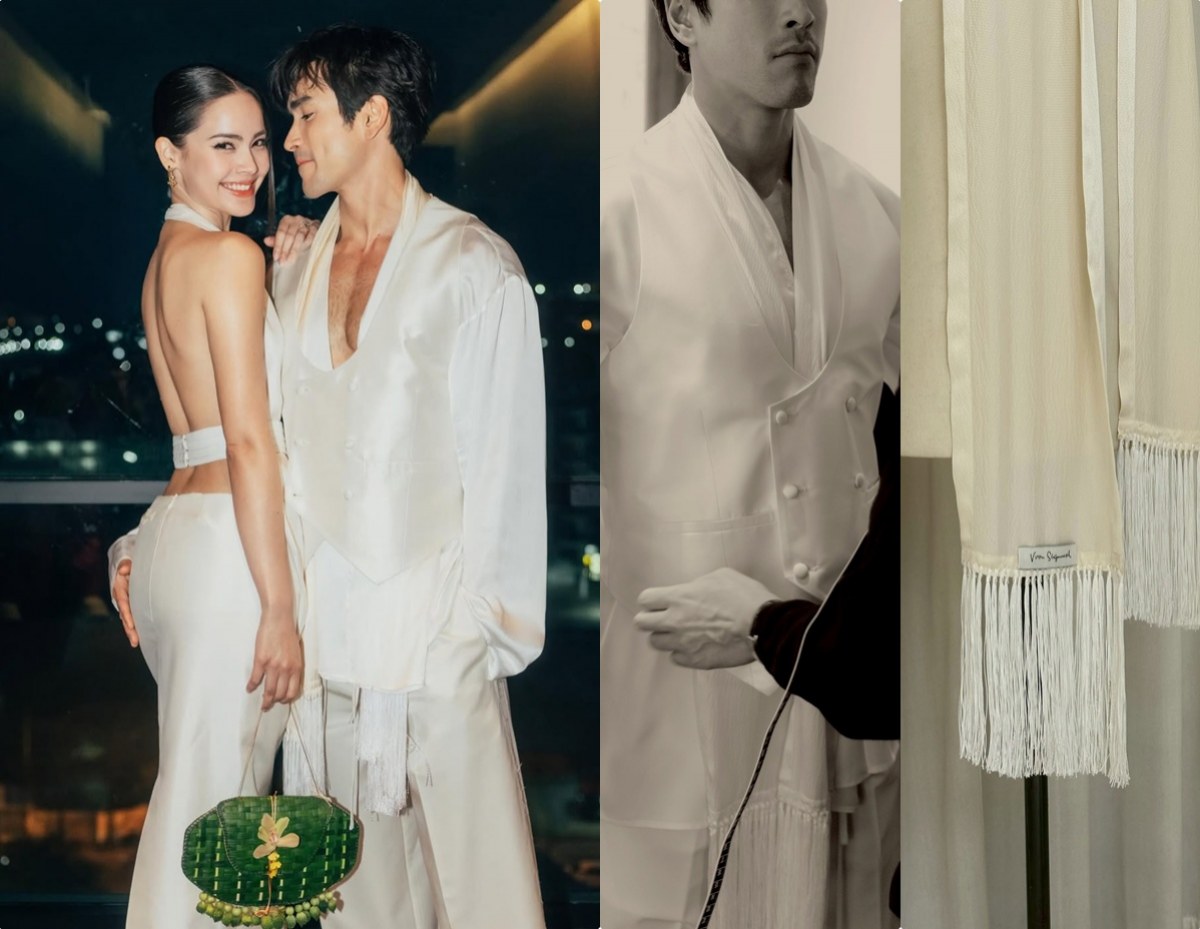 เเกะดีเทลชุด After Party ณเดชน์ เลือกใช้ผ้าไหม สะท้อนตัวตน