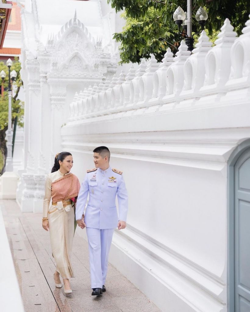 เปิดดีเทลชุดไทยของ มะปราง-วิรากานต์ เรียบเเต่หรู เลอค่าทุกอญู