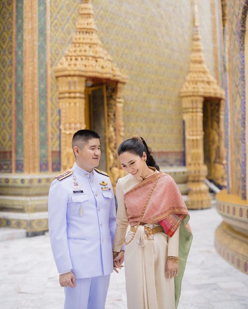 เปิดดีเทลชุดไทยของ มะปราง-วิรากานต์ เรียบเเต่หรู เลอค่าทุกอญู