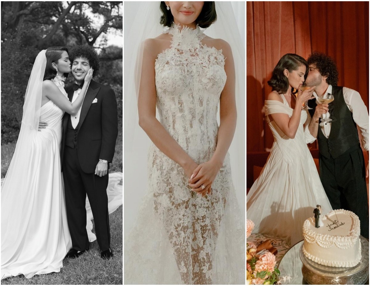 ละมุนทุกองศา Selena Gomez เผยชุดแต่งงานดีไซน์สุดประณีต