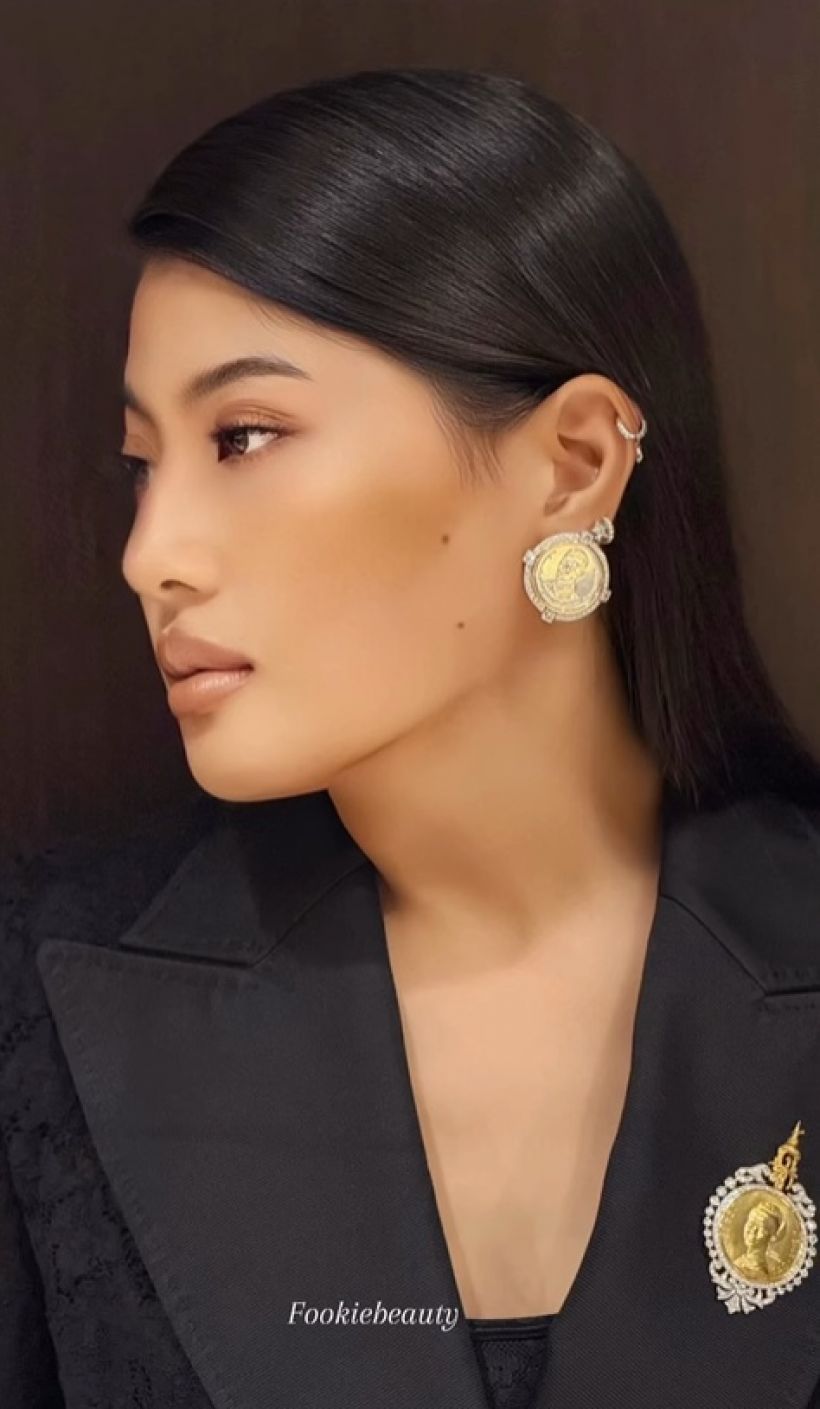 ทรงพระสิริโฉมงดงาม เจ้าฟ้าสิริวัณณวรีฯ ทรงฉลองพระกุณฑลเหรียญ ร.10