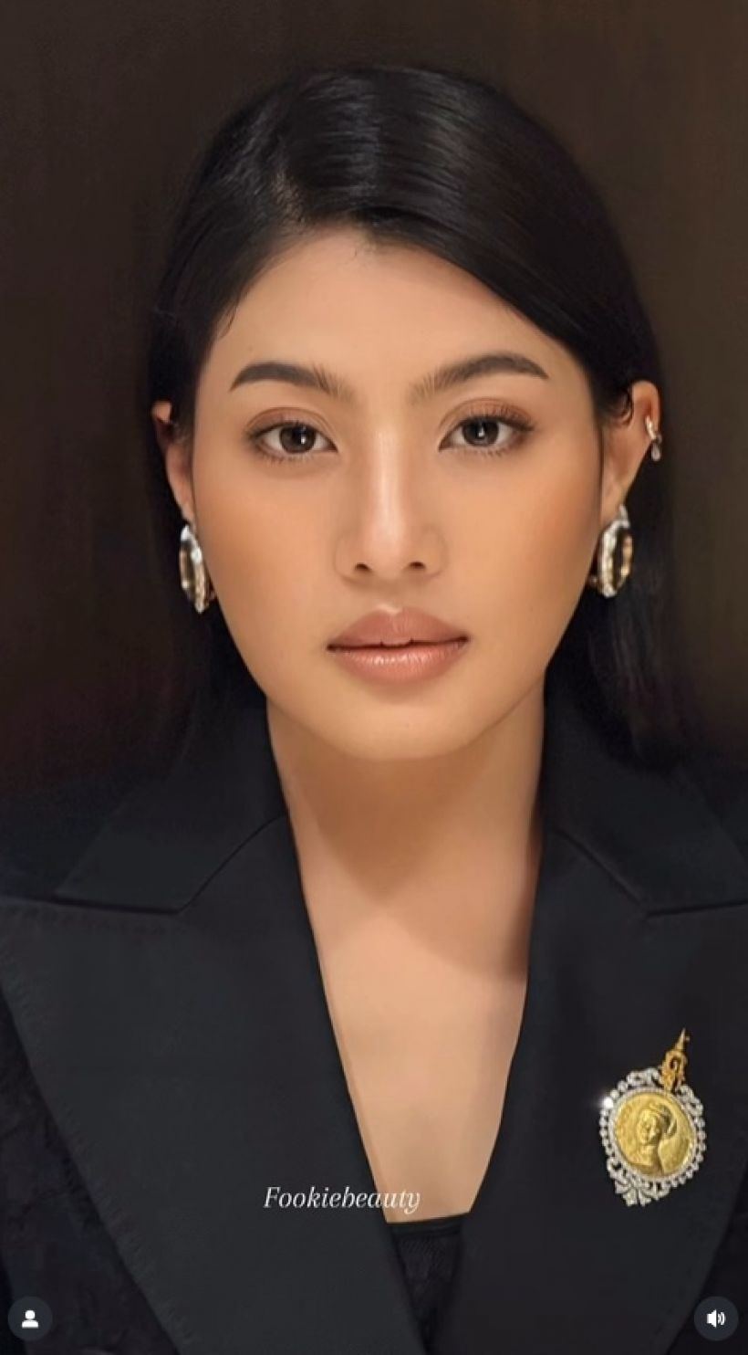 ทรงพระสิริโฉมงดงาม เจ้าฟ้าสิริวัณณวรีฯ ทรงฉลองพระกุณฑลเหรียญ ร.10