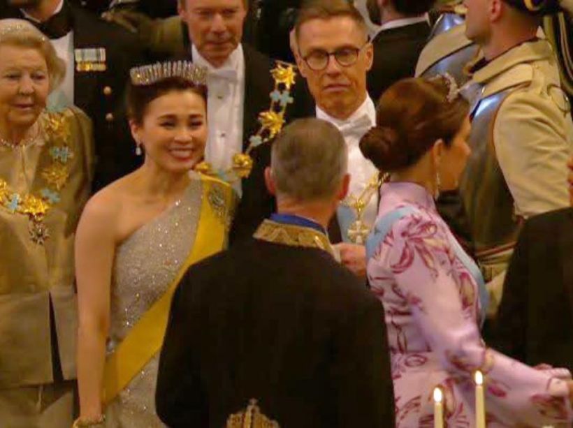 เฉิดฉายสมพระเกียรติ! พระราชินีสุทิดา ทรงเทียร่าครั้งแรก
