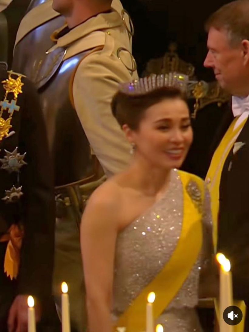 เฉิดฉายสมพระเกียรติ! พระราชินีสุทิดา ทรงเทียร่าครั้งแรก