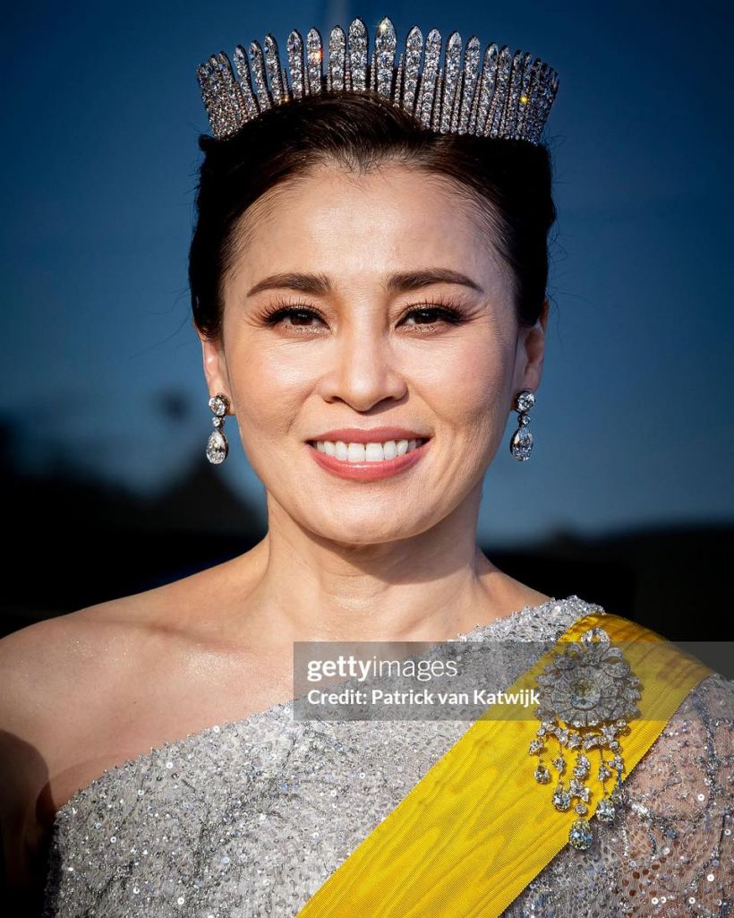 เฉิดฉายสมพระเกียรติ! พระราชินีสุทิดา ทรงเทียร่าครั้งแรก