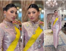 ทรงพระสิริโฉม เจ้าฟ้าสิริวัณณวรีฯ ในฉลองพระองค์ชุดไทยงามสง่า