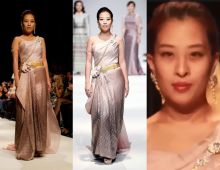 ย้อนชมภาพประวัติศาสตร์! พระองค์ภา ทรงเดินเเบบผ้าไทย บนรันเวย์โลก