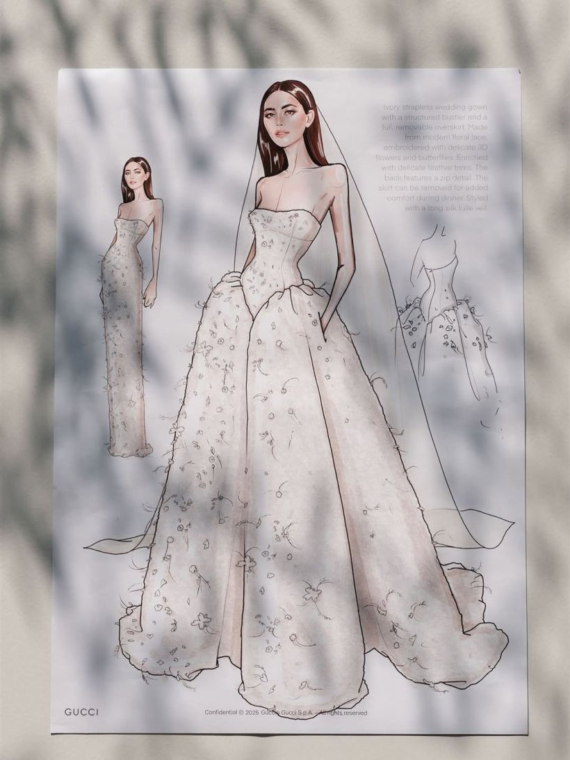 ส่องชุดวิวาห์ ใหม่ ดาวิกา แบรนด์ดังระดับโลกตัดให้เป็นพิเศษ