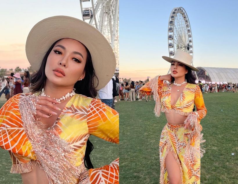 สุดปัง! นุ่น นพลักษณ์ ดีไซน์ผ้าไทยสุดเก๋4ภาค เฉิดฉายงานCoachella