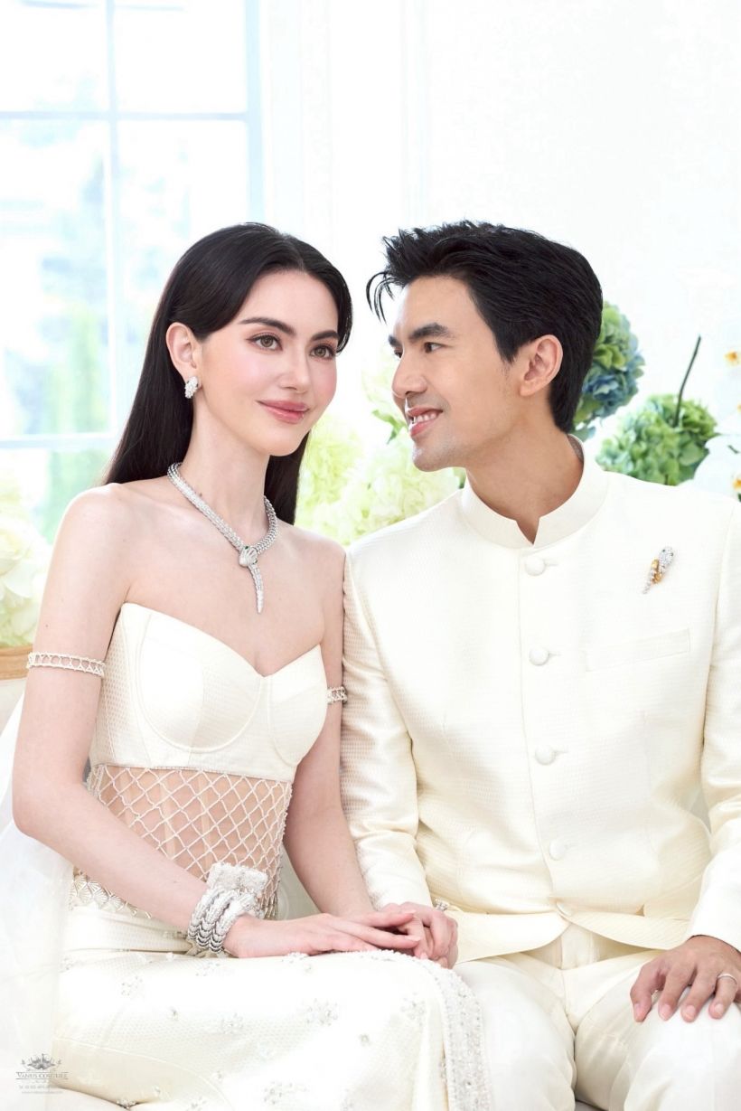 เปิดภาพใหม่เต๋อ ในชุดวิวาห์แบบไทย ทอนาน200วัน ตั้งชื่อผ้า ฉันทวิกา!