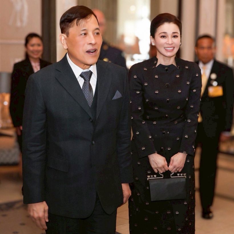 พระราชินีฉลองพระองค์ผ้าไหมลำพูนสง่างาม เสด็จฯ เยือนสวีเดน