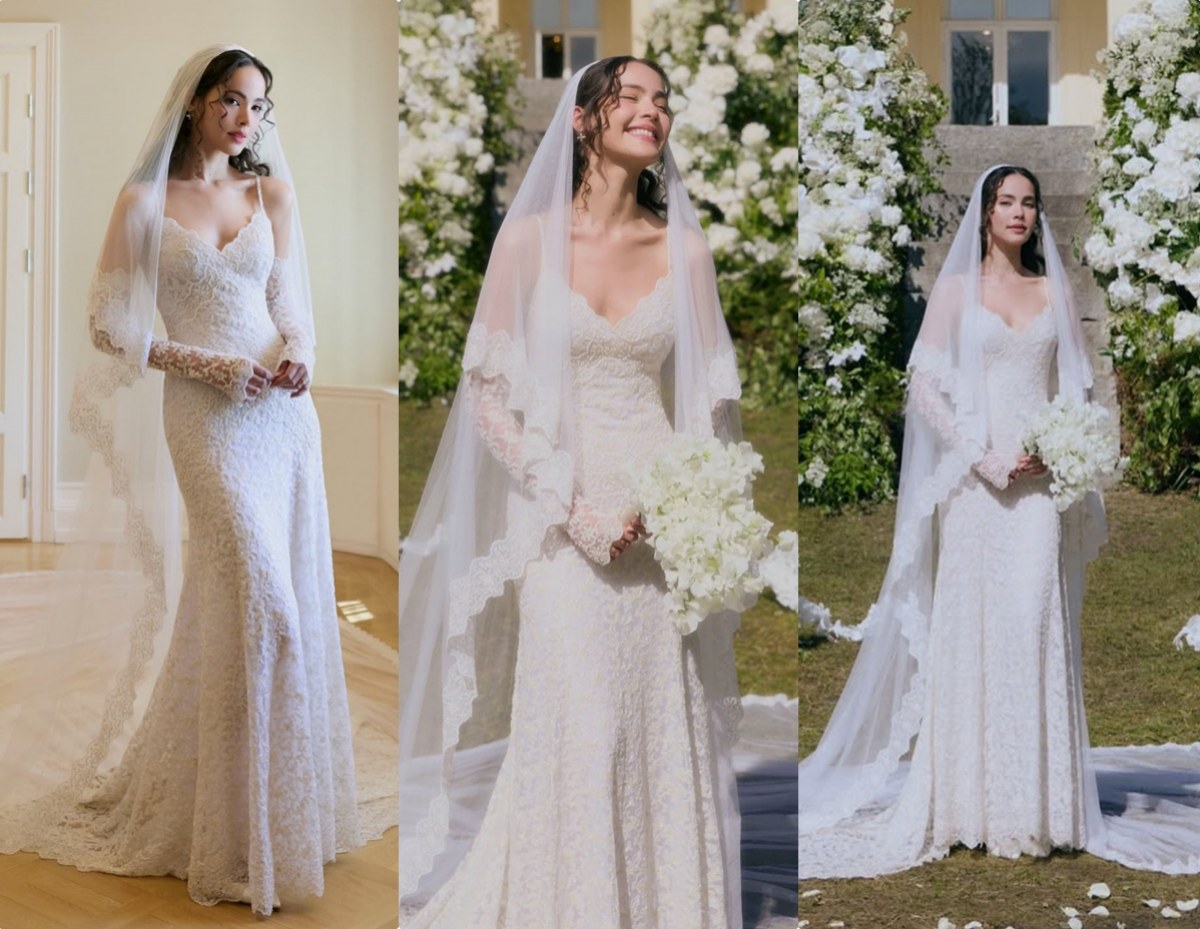 เจาะดีเทลชุด ญาญ่า สุดอลังการ! สั่งตัดพิเศษเพื่อเจ้าสาวคนเดียว