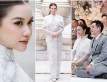 เจาะชุดเเต่งงาน หมิง ชาลิสา เลือกใส่เเบรนด์ดังของไทย