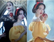 เจาะลุคสวย  โบว์ - มีเรีย แพงอลังการเหมือนหลุดมาจากนิยาย Snow White!