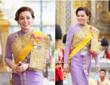 งามสง่าเกินบรรยาย! พระราชินี ในชุดฉลองพระองค์ไทยบรมพิมาน