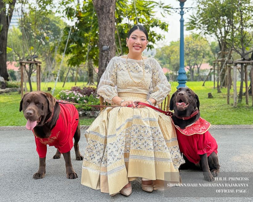 เจ้าฟ้าสิริวัณณวรีฯ ประทานพรตรุษจีน เสริมสิริมงคล