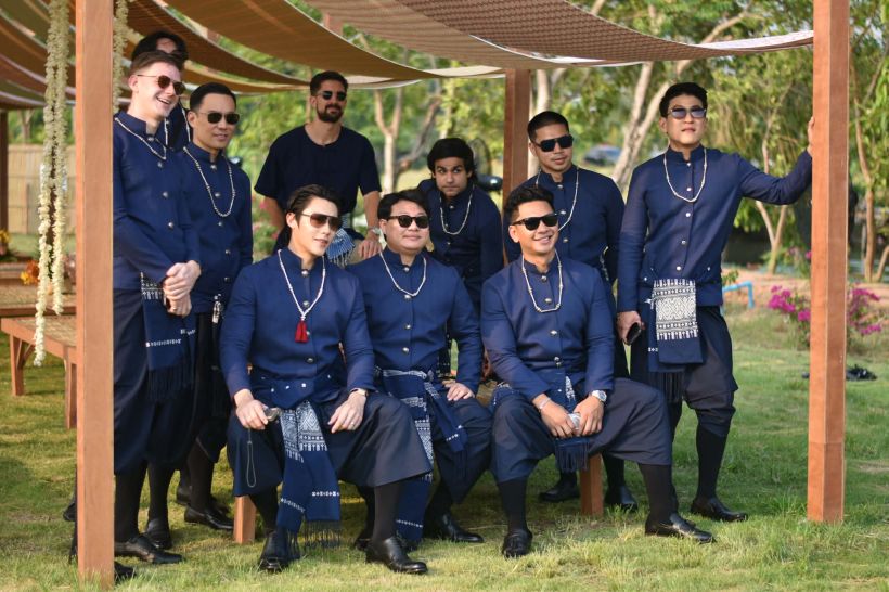 แกะดีเทลชุดเพื่อนบ่าวสาวงาน ณเดชน์-ญาญ่า ทำถึงมาก