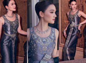เดียร์น่า ทำถึงมาก! ใส่ชุดไทยพระราชนิยม อวดสายตาชาวโลก