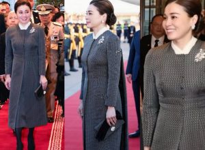 พระราชินี ทรงฉลองพระองค์ผ้าไหม สะท้อนความเป็นไทยวัฒนธรรมผสมแฟชั่น