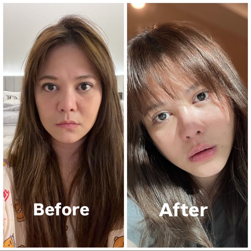 เปิดภาพ Before & After! พิมพ์ พิมพ์มาดา วัย 45 สวยสับหน้าเด็กกระชากวัย